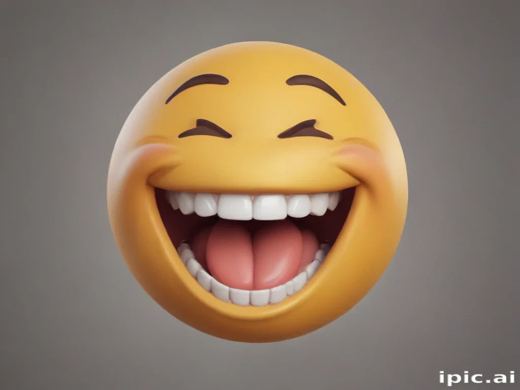 laugh emoji transparent