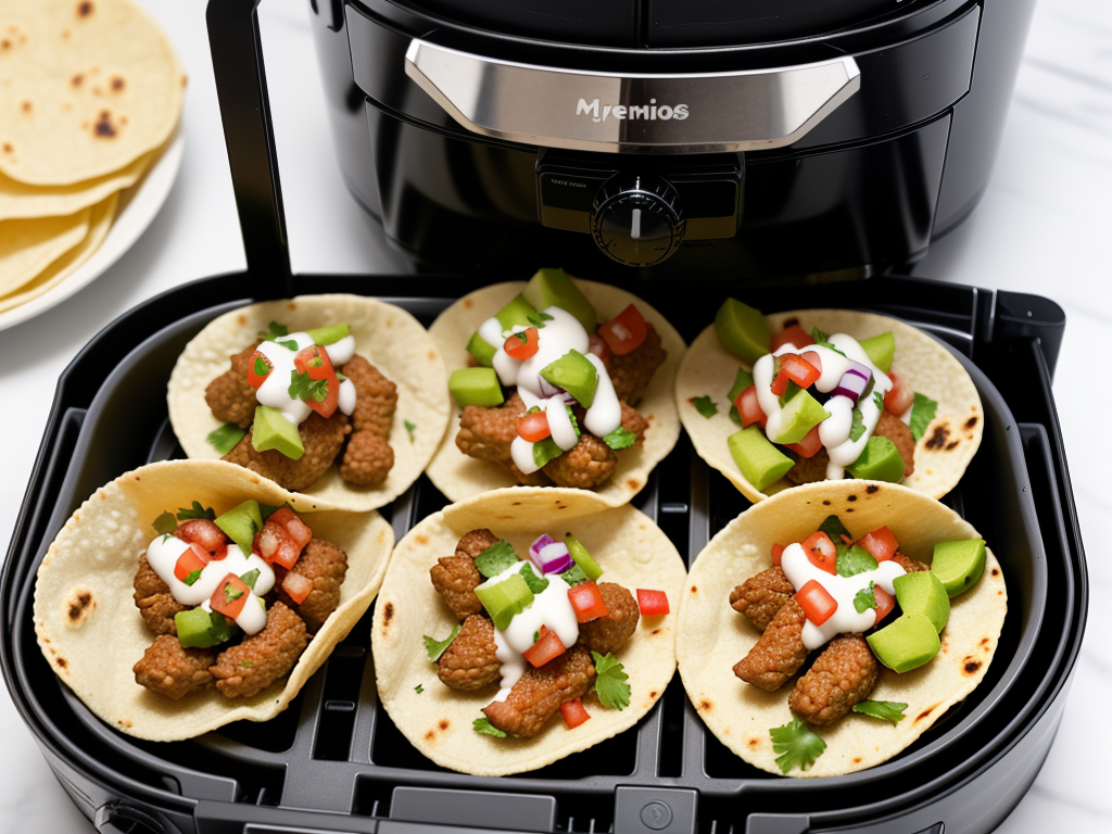 mini tacos in air fryer