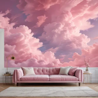 pink cloud wallpaper