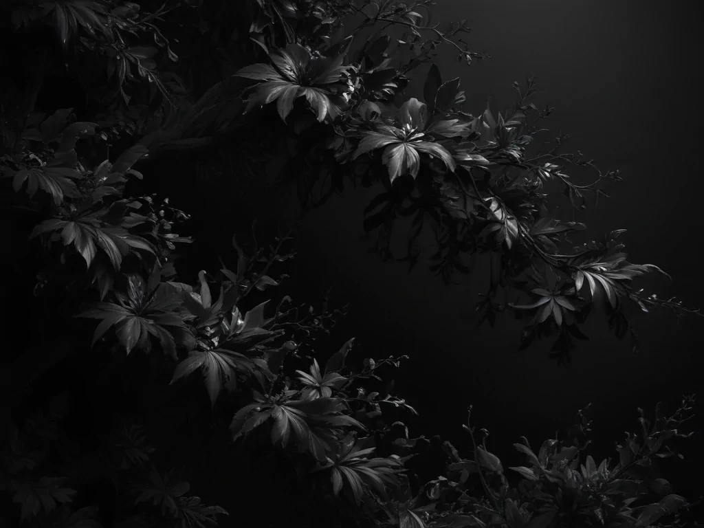 black screen wallpaper