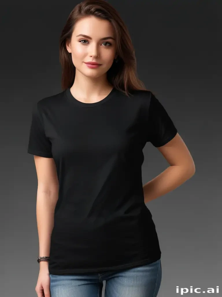 black tee png