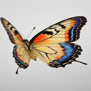 butterfly with no background
