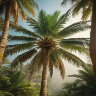 aesthetic palm tree wallpaper