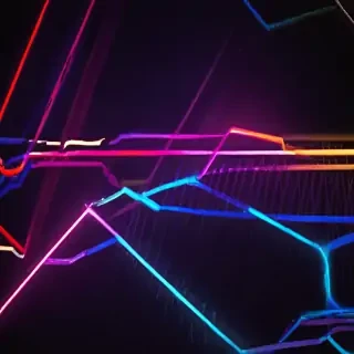 neon back ground