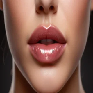glossy lips png