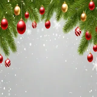 merry christmas transparent background