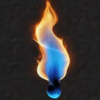 blue flame png