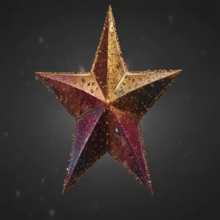 glitter star png