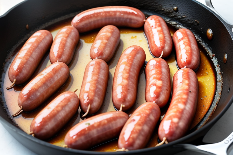 how to cook brats in a pan with water