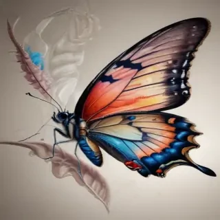 butterfly drawing picture