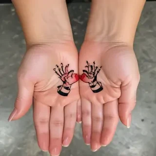 i love you sign language tattoo