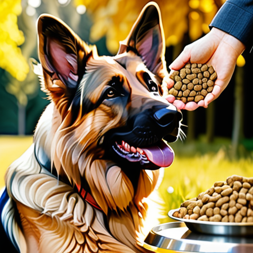 recommended dog food for german shepherd