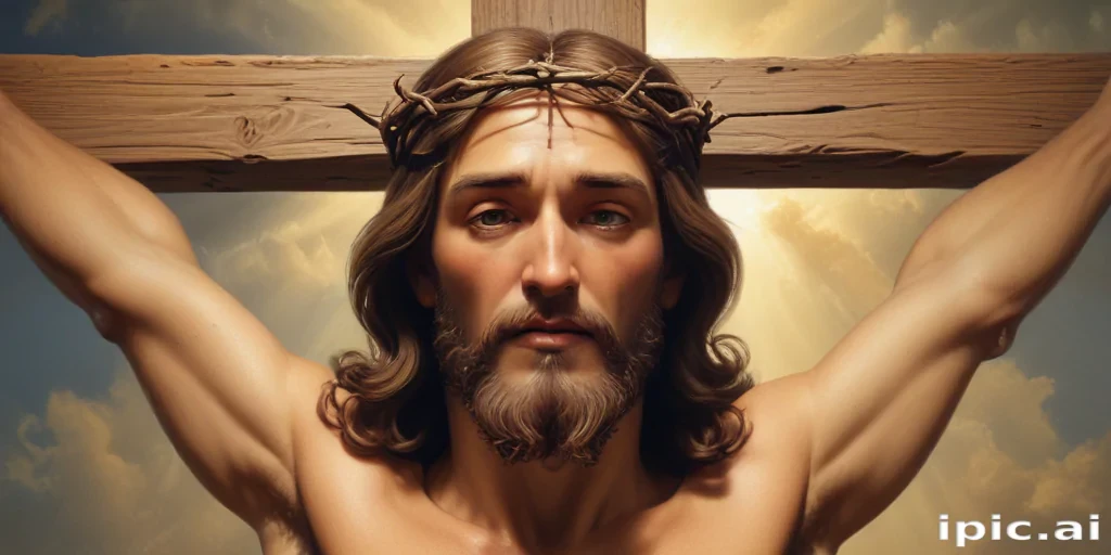 images of jesus christ on cross