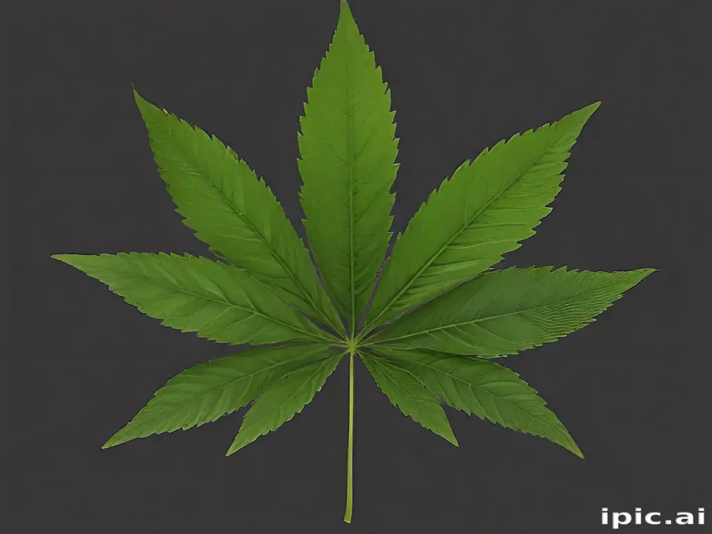 weed leaf png