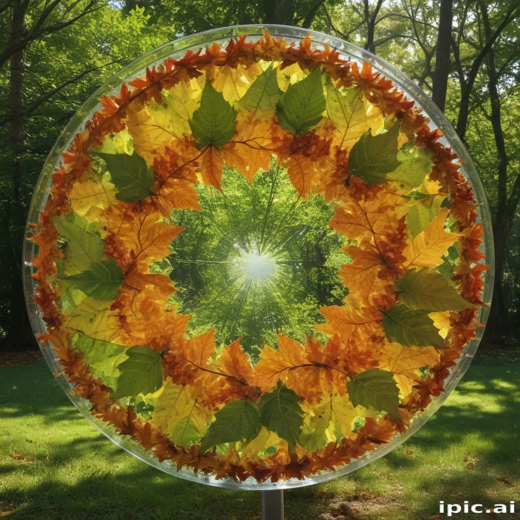 leaf circle