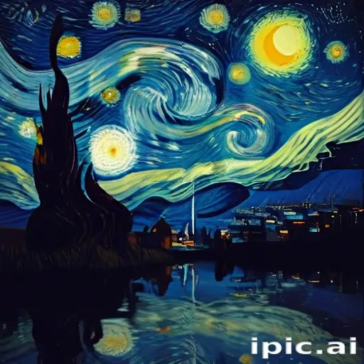 starry night png