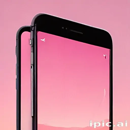 pink home screen