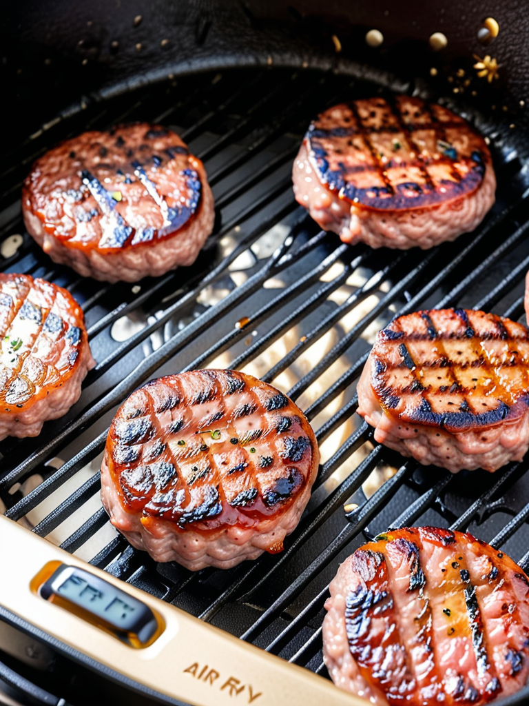 how to air fry sausage patties