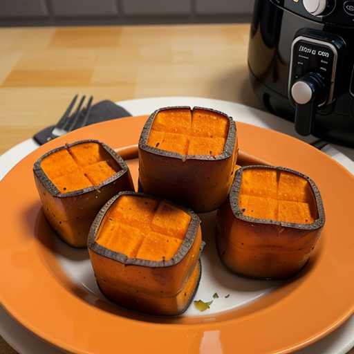 sweet potato cubes air fryer