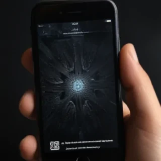 dark phone background