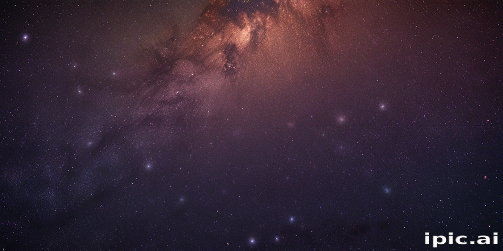 Vast Cosmic Scene Filled with Stars and Nebulae in Deep Space