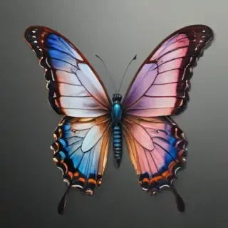 drawing of a butterfly