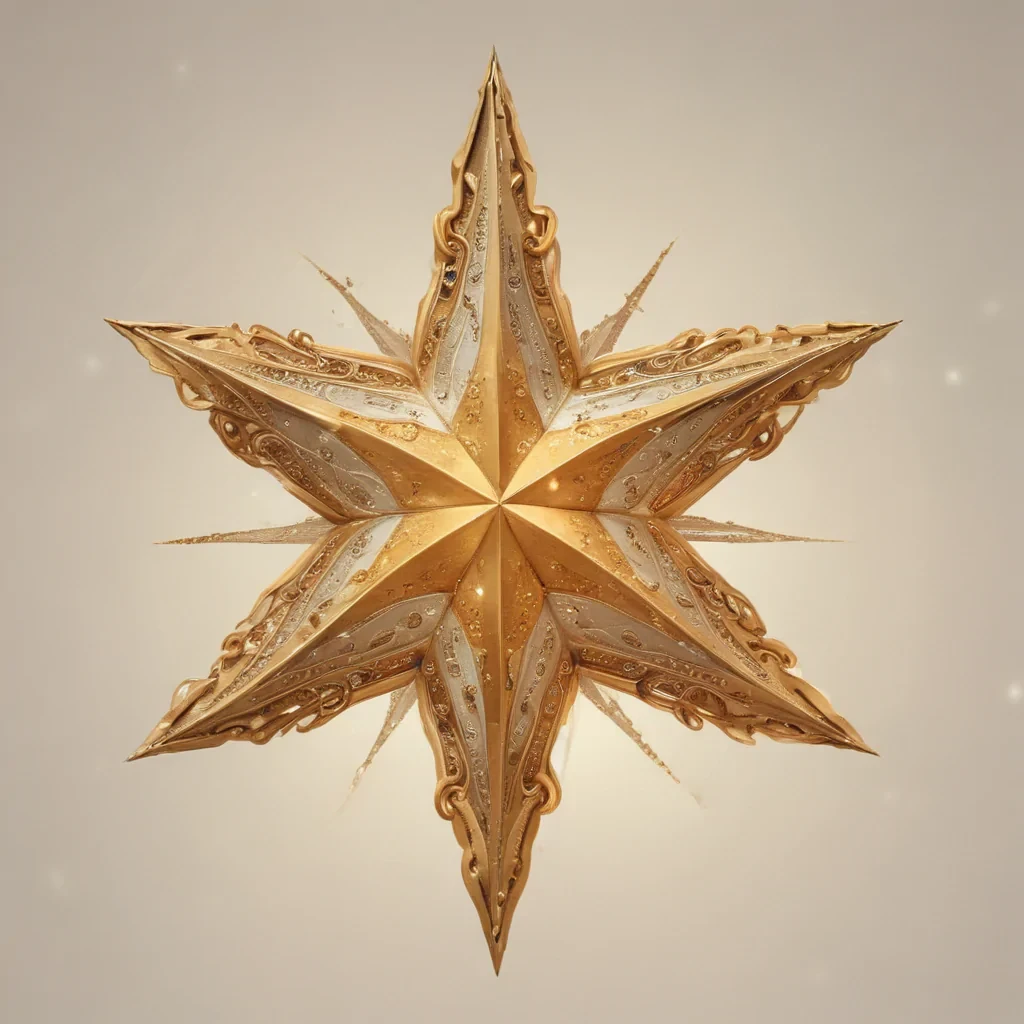 christmas star clipart free