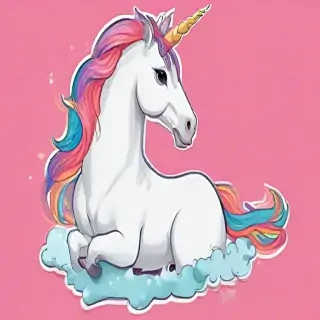 clip art unicorn