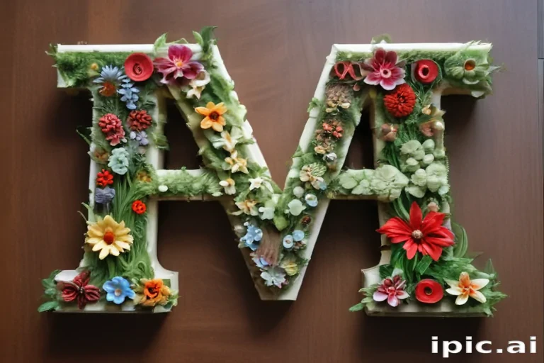 floral letters