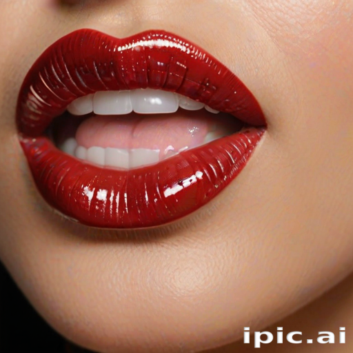 glossy lips png