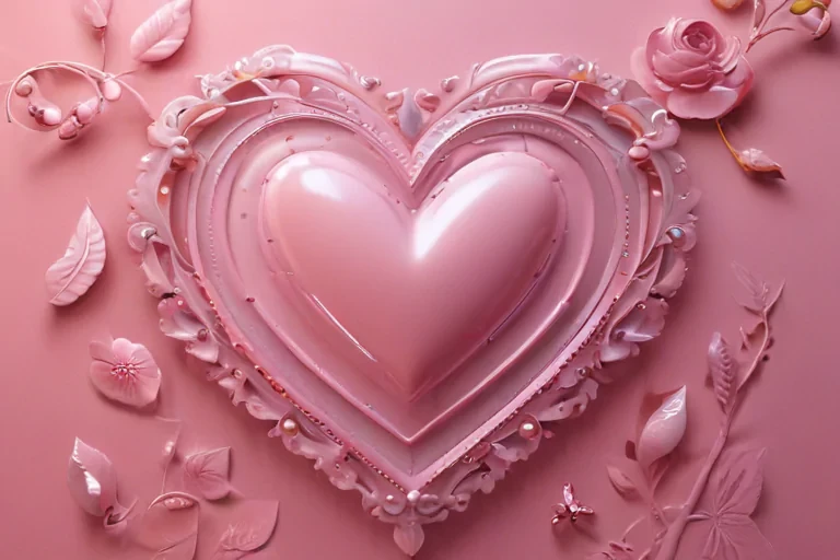 aesthetic pink valentines wallpaper