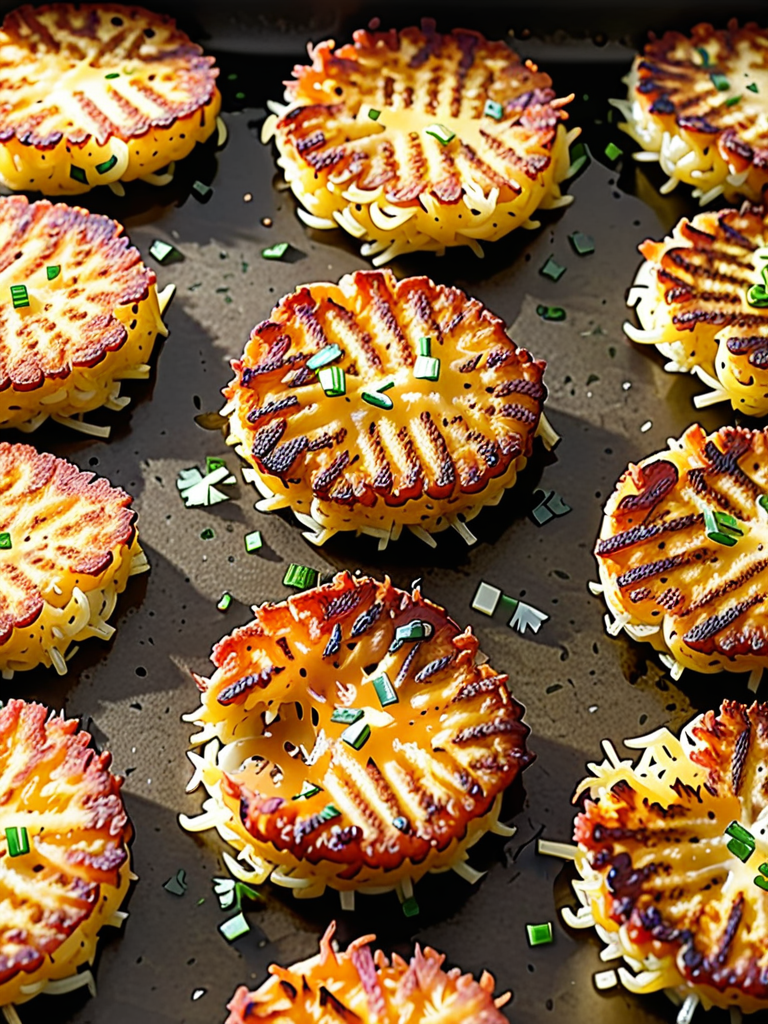 how to air fry hash brown patties