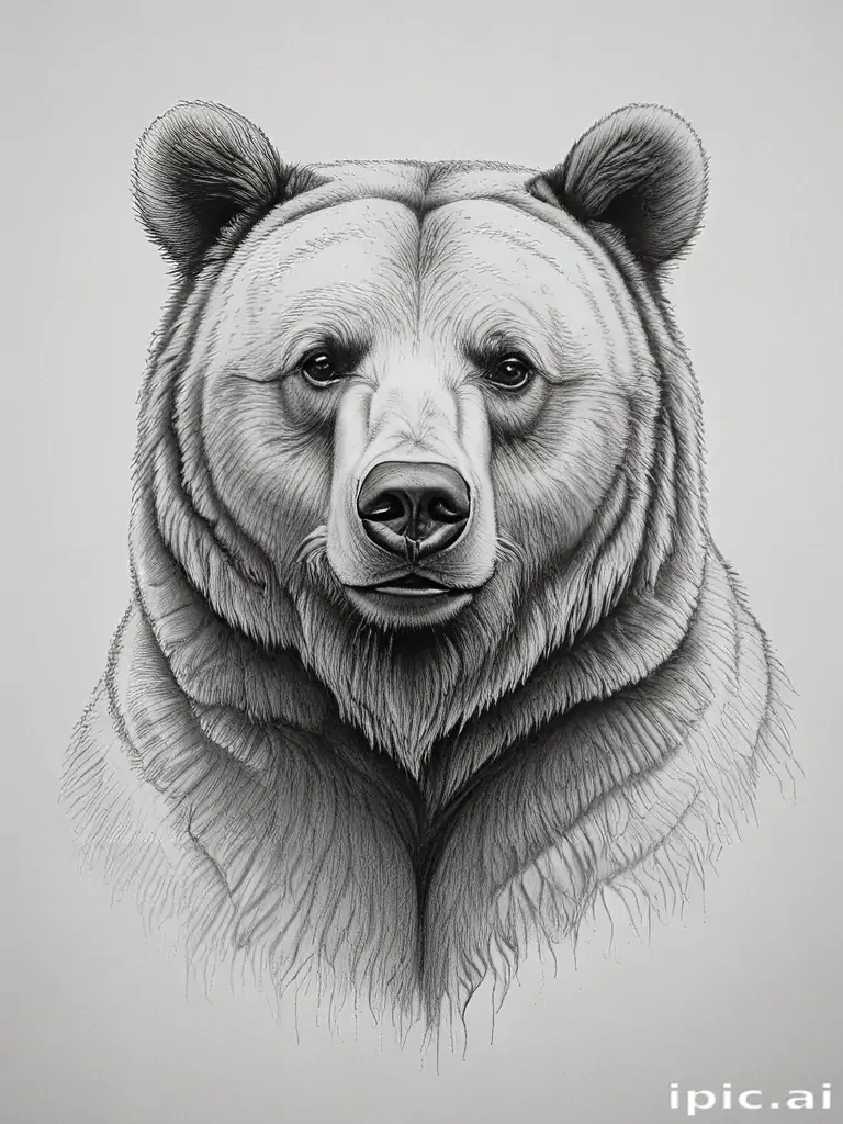 bear pic drawing
