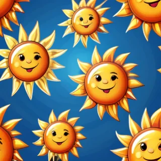 sun cartoon png