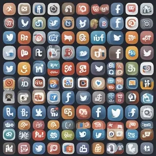 social media icons