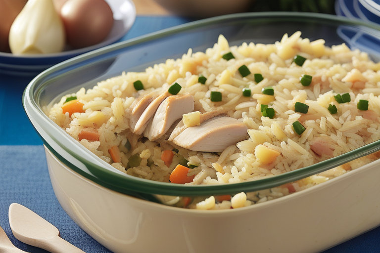 chicken and knorr rice casserole