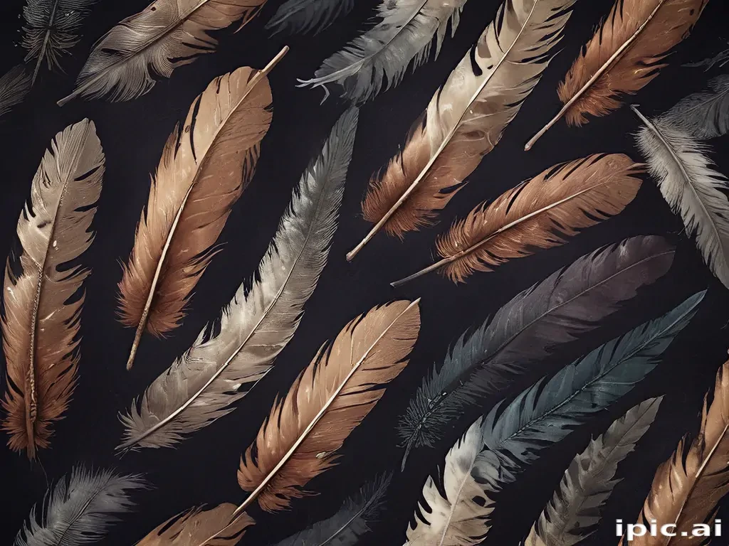 feather background
