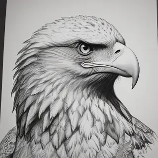 eagle drawing