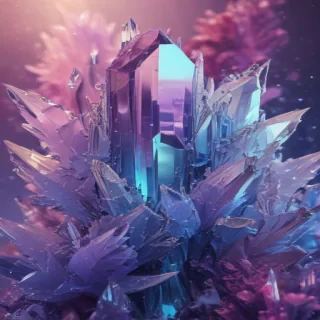 crystal background wallpaper