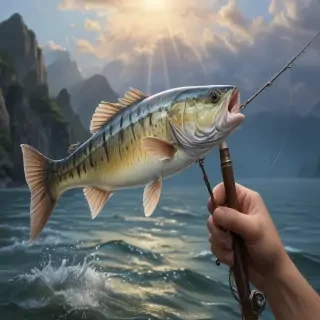 rod in fishing
