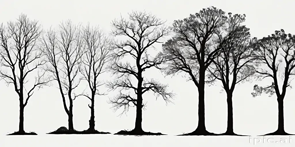 tree silhouette png