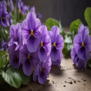 violets png