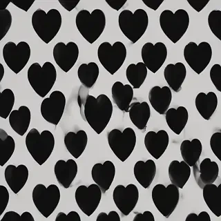 black heart aesthetic