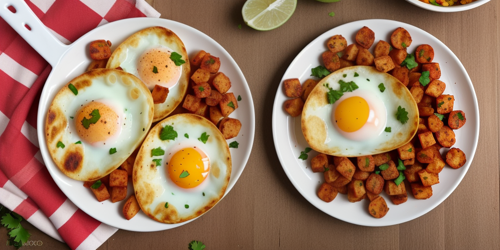 papas con chorizo y huevo