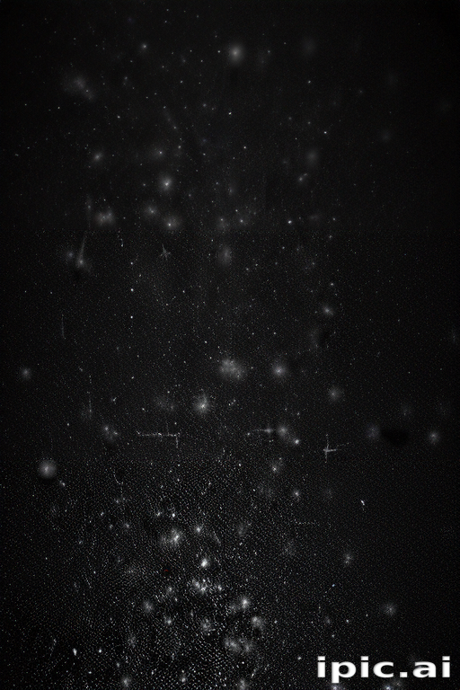 Abstract Dark Background with Subtle Specks of Light and Texture