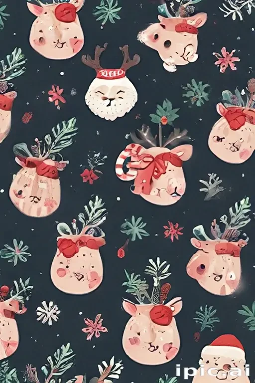 aesthetic cute christmas wallpaper