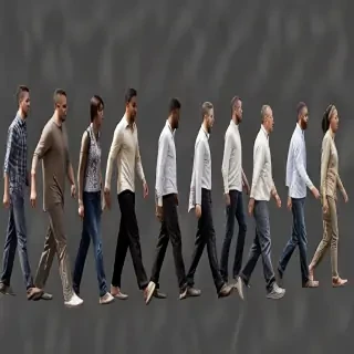 people walking png