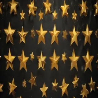 gold star background