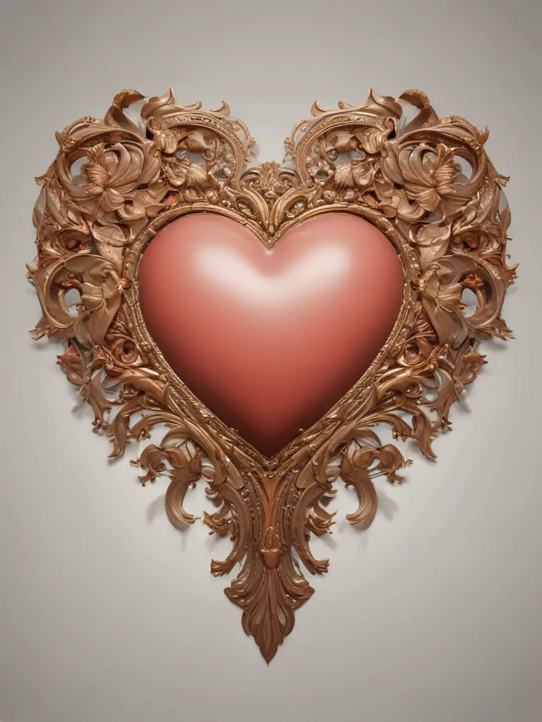 heart border png aesthetic