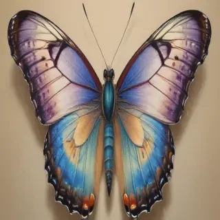 pictures of drawings of butterflies